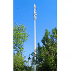 Télécommunication unipolaire en acier de Wifi de tour d'antenne de 80 mètres