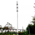 La tour en acier tubulaire de tuyau d'antenne de télécommunication de Polonais de mât de 15 Mtr Guyed a galvanisé