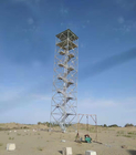 L'OIN a certifié la tour en acier d'angle de 15m, tours de télécommunication