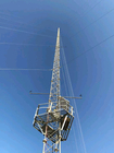 Q235 a galvanisé l'équipement par radio d'émissions TV de cellules d'angle de jambes mobiles en acier de la tour 4