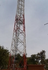 L'IMMERSION chaude de radio du signal TV a galvanisé la tour mobile 10-80m d'antenne en acier