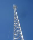 La télécommunication peinte de 15m treillagent les tours en acier