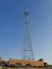 4 tour d'antenne par radio à jambes de la tour 50m pour la radiodiffusion