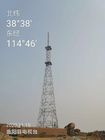 4 tour d'antenne par radio à jambes de la tour 50m pour la radiodiffusion