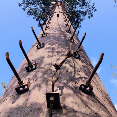 Télécommunication artificielle Q345 Monopoles en acier d'arbres