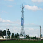Structure métallique en acier d'antenne de tour d'angle en acier de communication mobile d'OIN 30m/S Q235