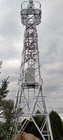 Surveillance de tours de Forest Fire Observation Galvanized Steel quatre pieds