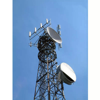 Acier mobile d'angle de la tour 8m 10m 15m 20m 30m 40m 50m de télécom de HDG