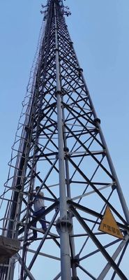 Tour d'antenne autosuffisante de l'acier 40m d'angle