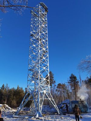 garde militaire en acier météorologique Tower de 20m