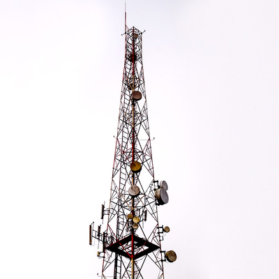 trellis en acier de transmission de tour de la télécommunication 30m/S à haute densité
