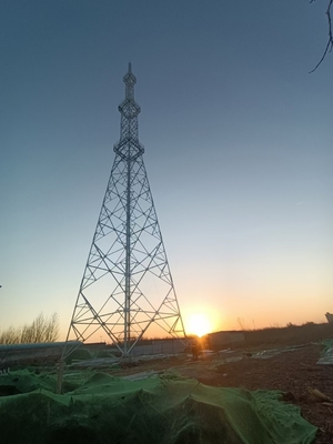 Antennes par radio de Fm de tour de communication de GM/M 5g et mât de micro-ondes haut